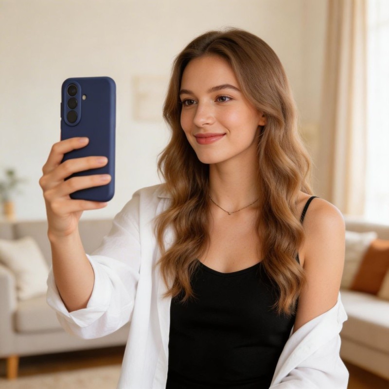TECH-PROTECT Silicone MagSafe за Samsung Galaxy S26 Cobalt Violet - 5906302339617