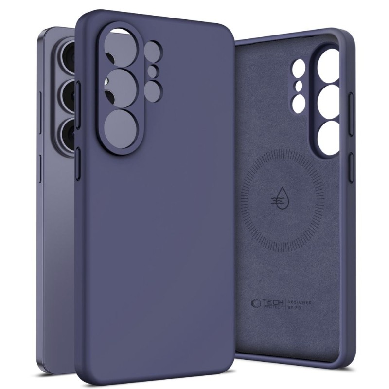 TECH-PROTECT Silicone MagSafe за Samsung Galaxy S26 Ultra Cobalt Violet - 5906302339624