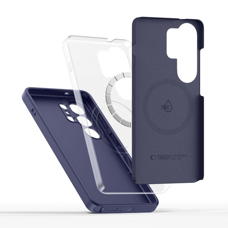 TECH-PROTECT Silicone MagSafe за Samsung Galaxy S26 Ultra Cobalt Violet - 5906302339624