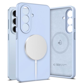 TECH-PROTECT Silicone MagSafe за Samsung Galaxy S26, Sky Blue
