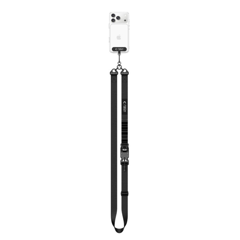 Tech-Protect C9S Rope Crossbody Black - Tech-Protect C9S Rope Crossbody Black - 5906302339655