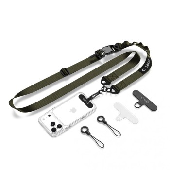 TECH-PROTECT C9S Rope Crossbody Army Green
