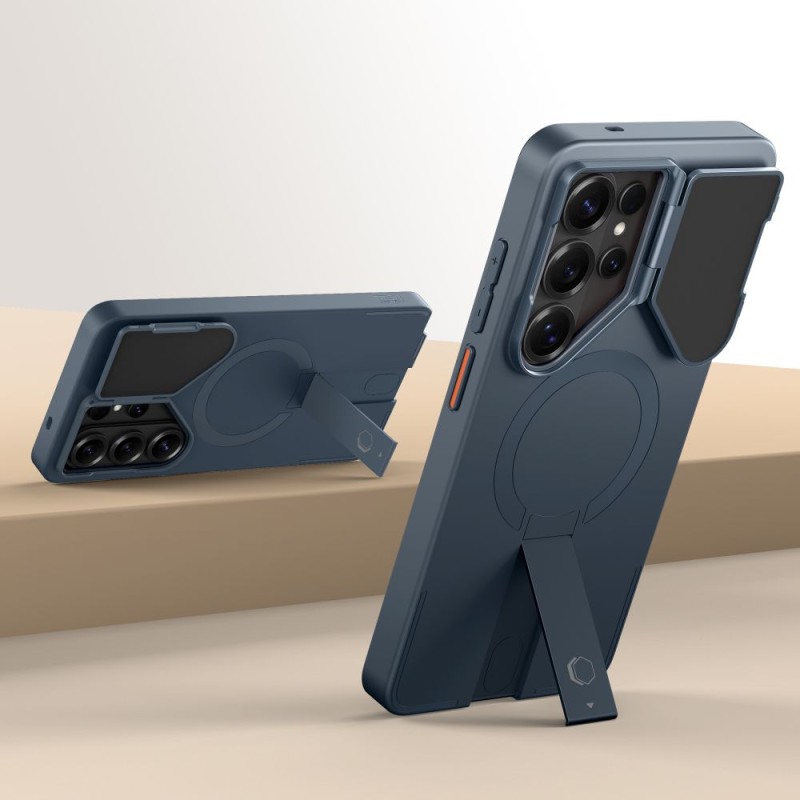 TECH-PROTECT KEVLAR AURA MAGSAFE Защитен калъф за Samsung Galaxy S26 Ultra Navy Blue - 5906302339709
