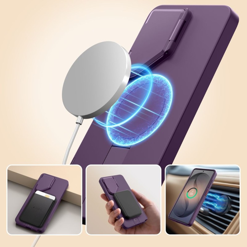TECH-PROTECT KEVLAR AURA MAGSAFE Case за Samsung Galaxy S26 Ultra, Violet - TECH-PROTECT KEVLAR AURA MAGSAFE Case за Samsung Galaxy S26 Ultra, Violet - 5906302339716