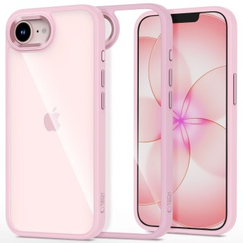 TECH-PROTECT MAGMAT за iPhone 16E / 17E Soft Pink/Clear (SKU 5906302339747)