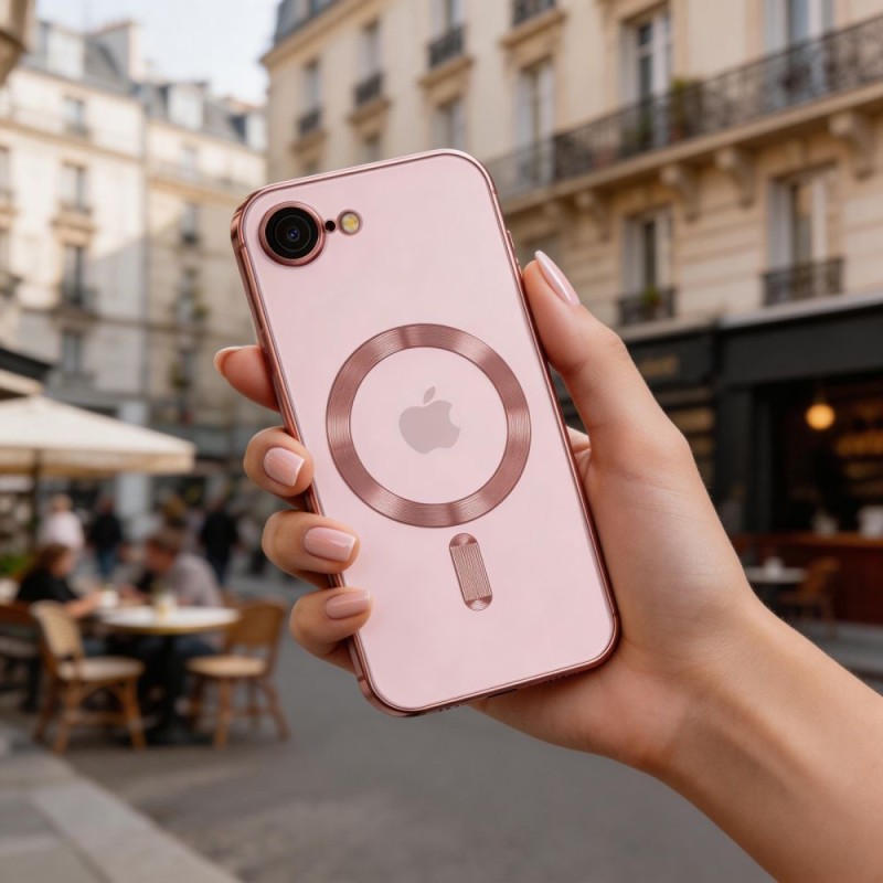 TECH-PROTECT MagFlex Magsafe кейс за iPhone 16E / 17E Rose Gold (розово злато) - TECH-PROTECT MagFlex Magsafe кейс за iPhone 16E / 17E Rose Gold (розово злато) - 5906302339761
