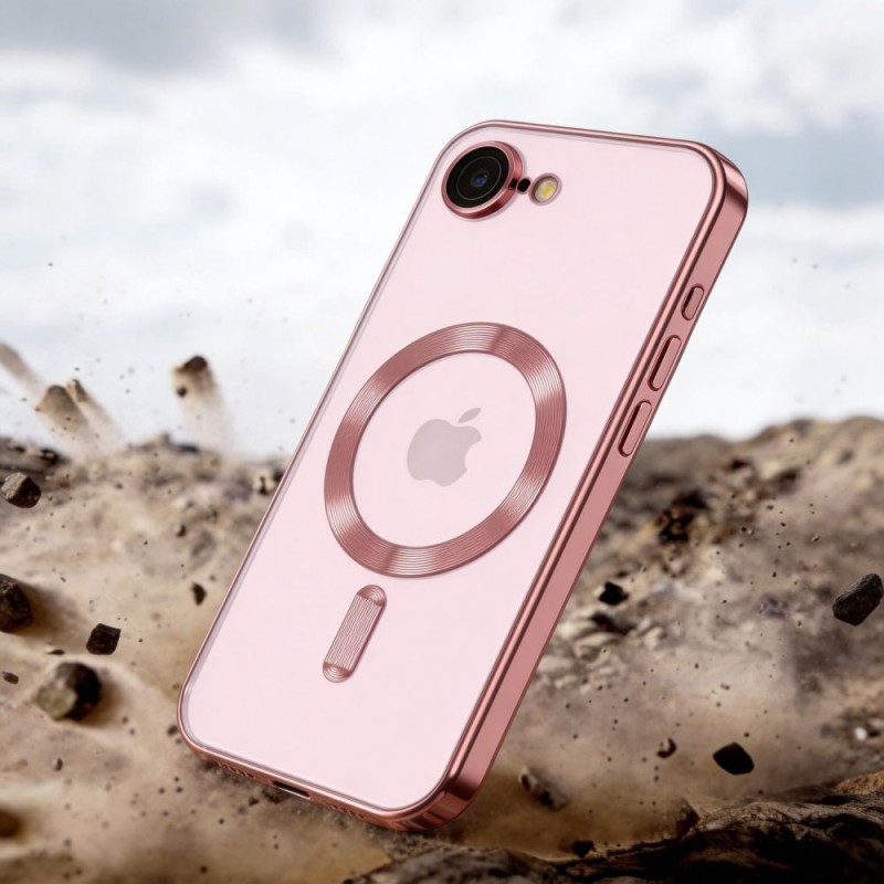 TECH-PROTECT MagFlex Magsafe кейс за iPhone 16E / 17E Rose Gold (розово злато) - TECH-PROTECT MagFlex Magsafe кейс за iPhone 16E / 17E Rose Gold (розово злато) - 5906302339761