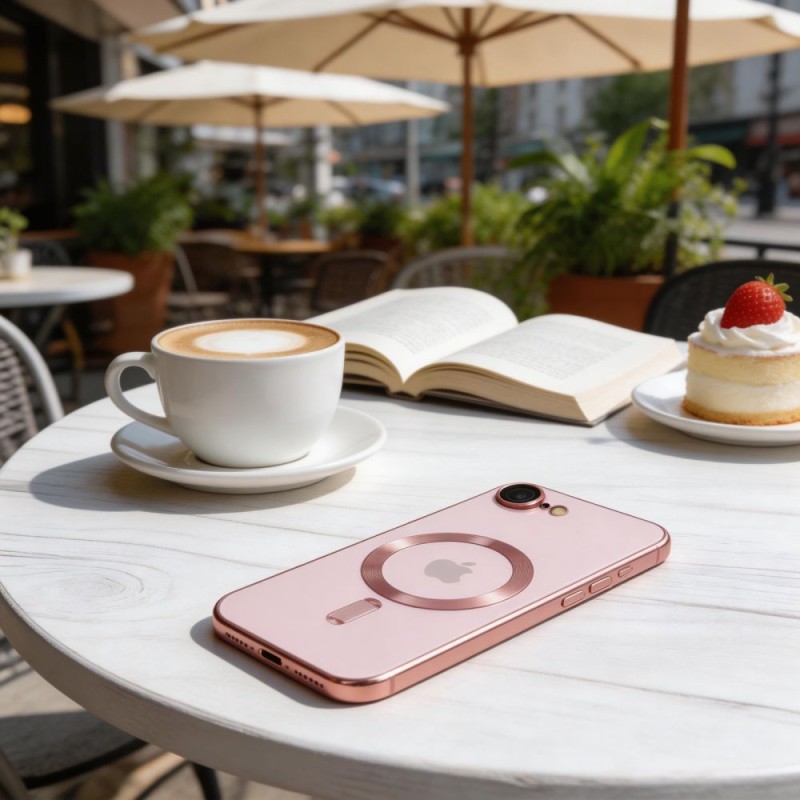 TECH-PROTECT MagFlex Magsafe кейс за iPhone 16E / 17E Rose Gold (розово злато) - TECH-PROTECT MagFlex Magsafe кейс за iPhone 16E / 17E Rose Gold (розово злато) - 5906302339761