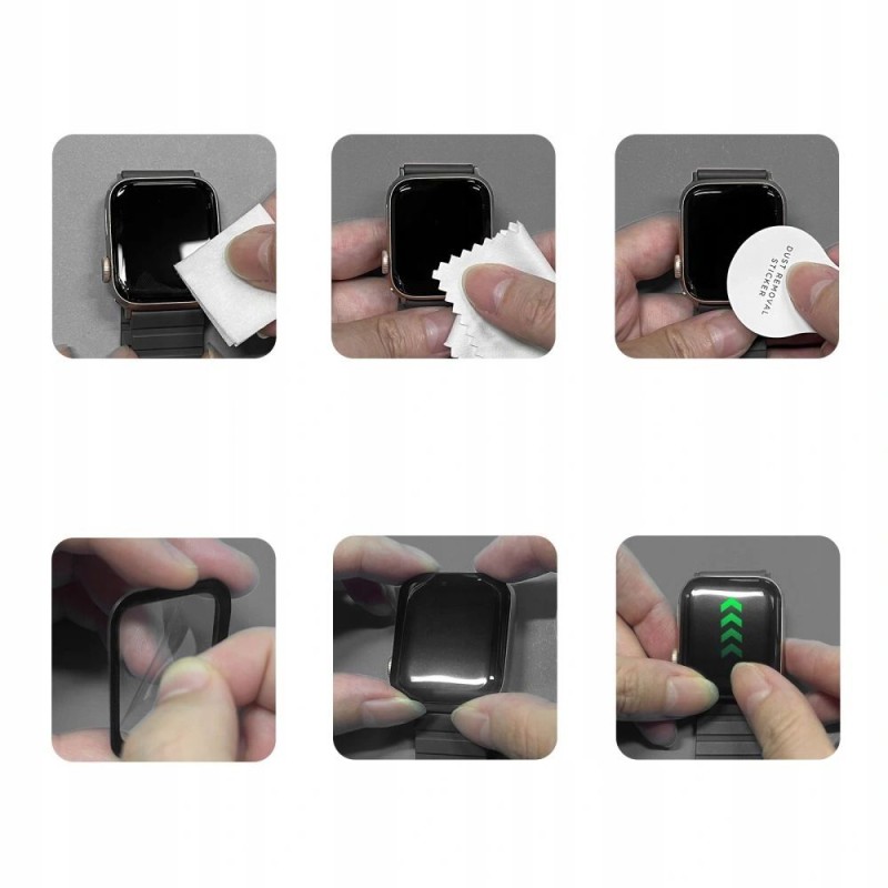 Хибридно стъкло Tech-Protect Glass Flex+ (2 броя) за Huawei Watch GT Runner 2 Black - Хибридно стъкло Tech-Protect Glass Flex+ (2 броя) за Huawei Watch GT Runner 2 Black - 5906302339792