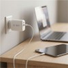 Tech-Protect NCA65W-GAN 2-портова мрежова зарядна PD 65W / QC3.0, бяла - Tech-Protect NCA65W-GAN 2-портова мрежова зарядна PD 65W / QC3.0, бяла - 5906302339822