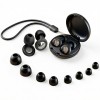 TECH-PROTECT QUIETFIT Запушалки за уши BLACK (до 40 dB) - TECH-PROTECT QUIETFIT Запушалки за уши BLACK (до 40 dB) - 5906302339921