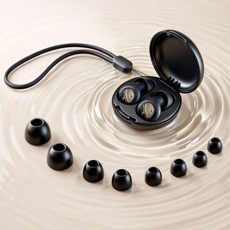 TECH-PROTECT QUIETFIT Запушалки за уши BLACK (до 40 dB) - TECH-PROTECT QUIETFIT Запушалки за уши BLACK (до 40 dB) - 5906302339921