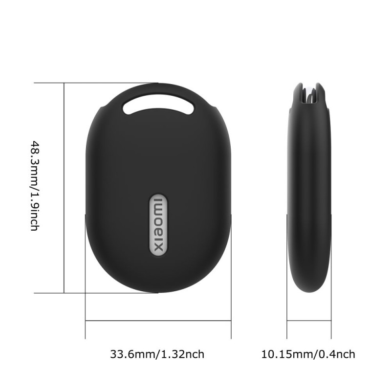 TECH-PROTECT ICON СИЛИКОНОВ КАЛЪФ ЗА XIAOMI TAG BLACK - 5906302339938