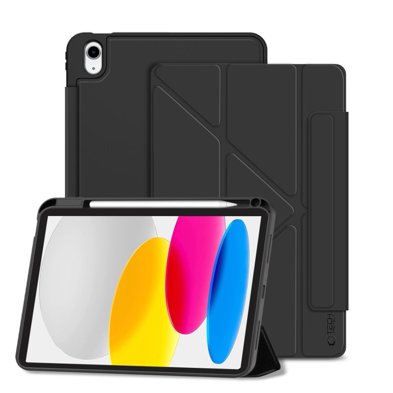 Tech-Protect SC Pen Origami калъф с поставка за iPad 10.9” (10/2022) / iPad 11” (11/2025) BLACK - Tech-Protect SC Pen Origami калъф с поставка за iPad 10.9” (10/2022) / iPad 11” (11/2025) BLACK - 5906302340019