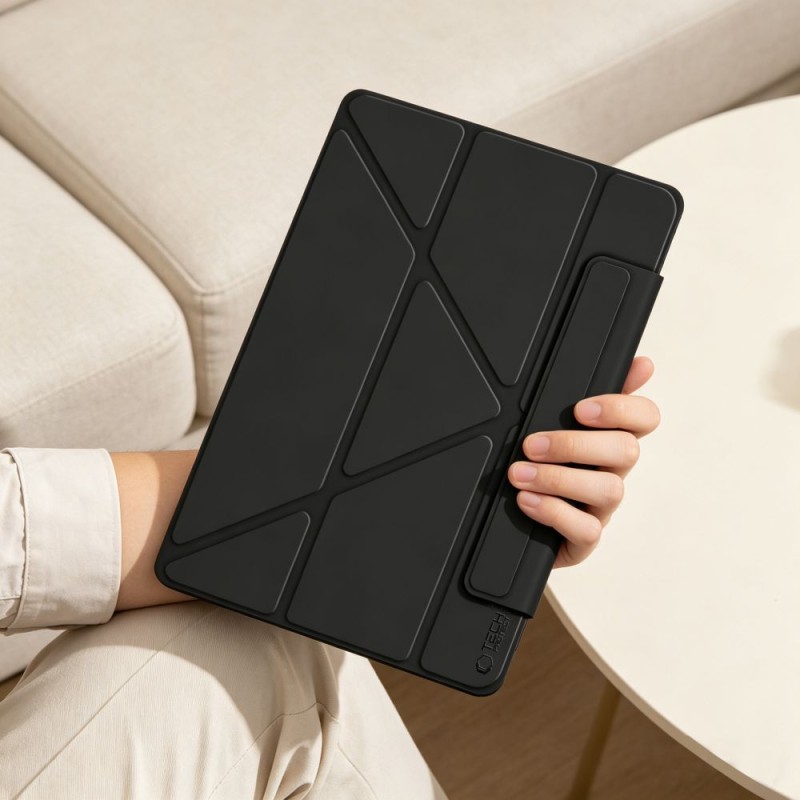 Tech-Protect SC Pen Origami калъф с поставка за iPad 10.9” (10/2022) / iPad 11” (11/2025) BLACK - Tech-Protect SC Pen Origami калъф с поставка за iPad 10.9” (10/2022) / iPad 11” (11/2025) BLACK - 5906302340019