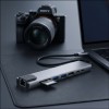 TECH-PROTECT HB09 8в1 хъб за Type-C: USB-A 3.0, USB-C 3.0, HDMI 4K 60Hz, SD/TF, PD 100W, RJ45 Gigabit, Space Grey - TECH-PROTECT HB09 8в1 хъб за Type-C: USB-A 3.0, USB-C 3.0, HDMI 4K 60Hz, SD/TF, PD 100W, RJ45 Gigabit, Space Grey - 5906302340033