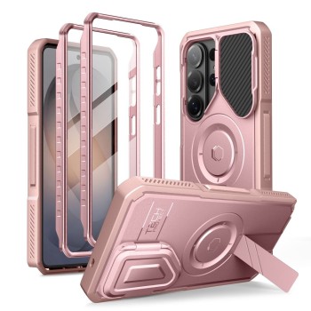 TECH-PROTECT KEVLAR MagSafe 2-SET за Samsung Galaxy S26 Ultra, Pink
