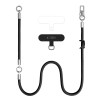 TECH-PROTECT C10S Rope crossbody & wrist Black/Titanium (комплект две каишки с адаптери) - TECH-PROTECT C10S Rope crossbody & wrist Black/Titanium (комплект две каишки с адаптери) - 5906302340088