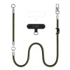 TECH-PROTECT C10S Rope Crossbody & Wrist (шнур) Olive Green/Titanium - 5906302340101