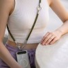 TECH-PROTECT C10S Rope Crossbody & Wrist (шнур) Olive Green/Titanium - 5906302340101