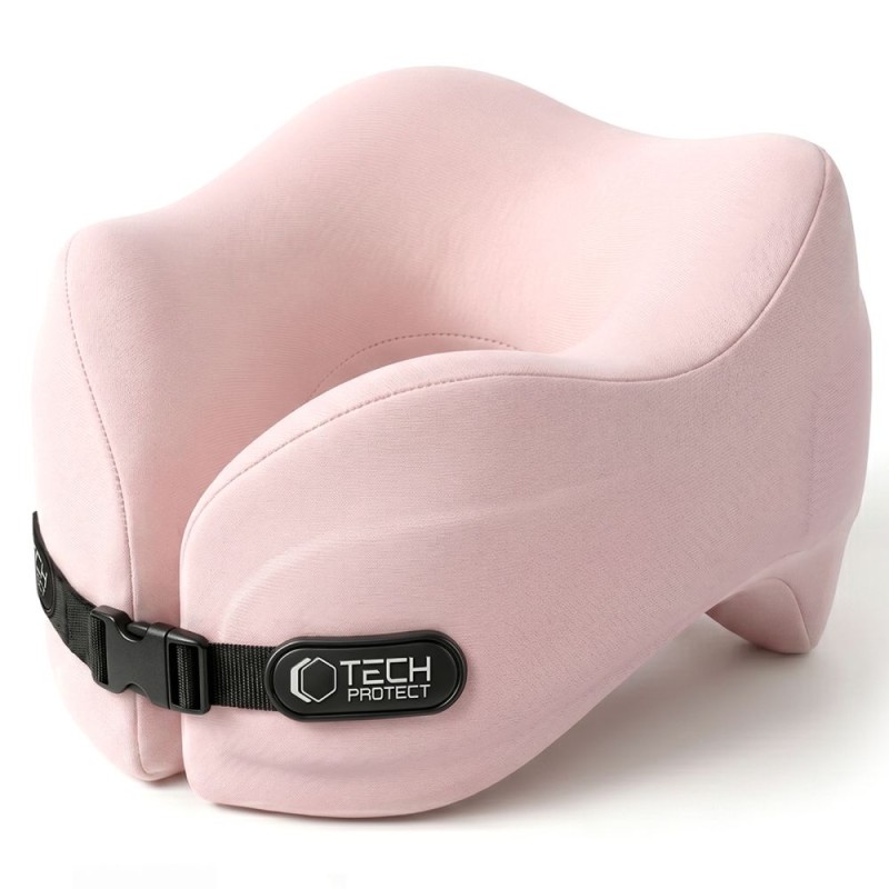 Tech-Protect ComfortRest Travel Neck Pillow Pink - 5906302340125