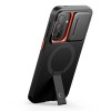 TECH-PROTECT Kevlar Aura MagSafe кейс за Samsung Galaxy A57 5G Black/Orange (с поставка) - TECH-PROTECT Kevlar Aura MagSafe кейс за Samsung Galaxy A57 5G Black/Orange (с поставка) - 5906302340163