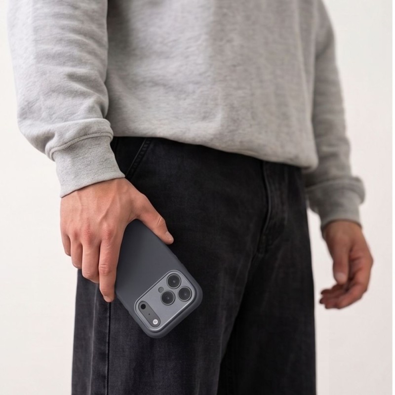 TECH-PROTECT UNIQ MAGSAFE CC за iPhone 17 Pro / 18 Pro, Charcoal Grey TECH-PROTECT UNIQ MAGSAFE CC за iPhone 17 Pro / 18 Pro, Charcoal Grey