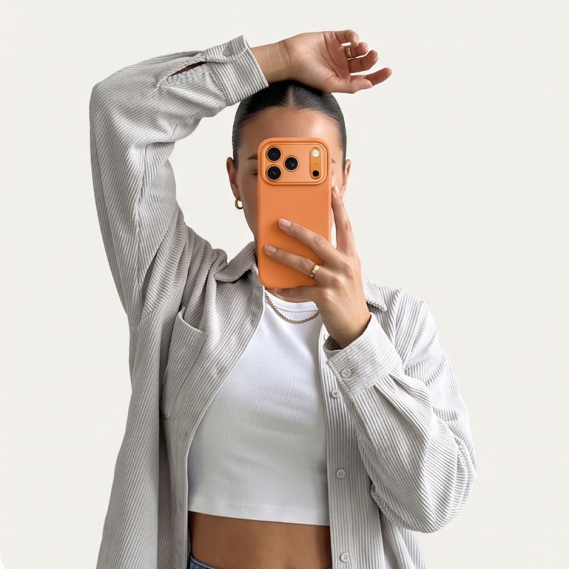 TECH-PROTECT UNIQ MagSafe CC за iPhone 17 Pro / 18 Pro Cosmic Orange