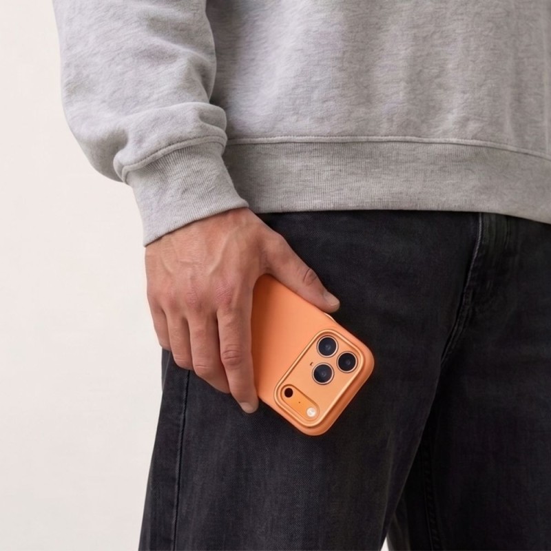 TECH-PROTECT UNIQ MagSafe CC за iPhone 17 Pro Max / 18 Pro Max Cosmic Orange TECH-PROTECT UNIQ MagSafe CC за iPhone 17 Pro Max / 18 Pro Max Cosmic Orange