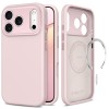 TECH-PROTECT UNIQ MagSafe CC кейс за iPhone 17 Pro Max / 18 Pro Max Soft Pink TECH-PROTECT UNIQ MagSafe CC кейс за iPhone 17 Pro Max / 18 Pro Max Soft Pink