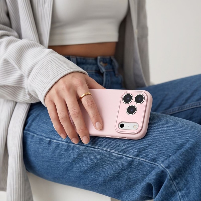 TECH-PROTECT UNIQ MagSafe CC кейс за iPhone 17 Pro Max / 18 Pro Max Soft Pink TECH-PROTECT UNIQ MagSafe CC кейс за iPhone 17 Pro Max / 18 Pro Max Soft Pink