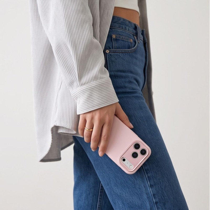 TECH-PROTECT UNIQ MagSafe CC кейс за iPhone 17 Pro Max / 18 Pro Max Soft Pink TECH-PROTECT UNIQ MagSafe CC кейс за iPhone 17 Pro Max / 18 Pro Max Soft Pink