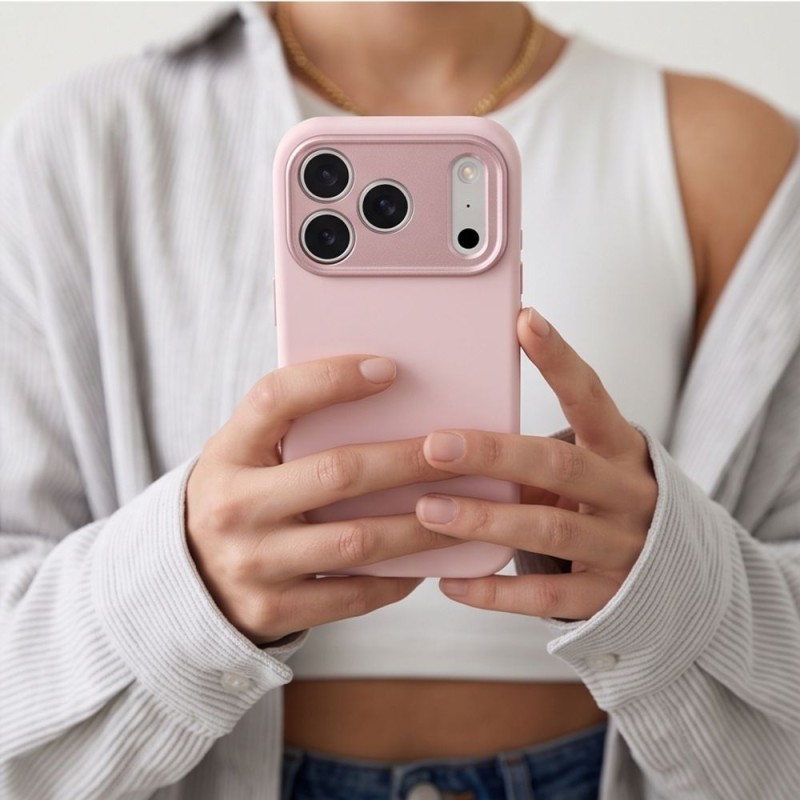 TECH-PROTECT UNIQ MagSafe CC кейс за iPhone 17 Pro Max / 18 Pro Max Soft Pink TECH-PROTECT UNIQ MagSafe CC кейс за iPhone 17 Pro Max / 18 Pro Max Soft Pink