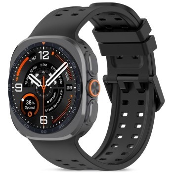TECH-PROTECT SILICONE AIR Силиконова каишка за SAMSUNG GALAXY WATCH ULTRA 1 / 2 2024-2026 (47 мм) Black