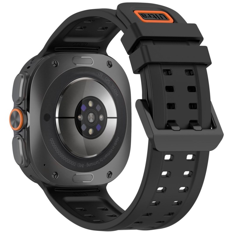 TECH-PROTECT SILICONE AIR Силиконова каишка за SAMSUNG GALAXY WATCH ULTRA 1 / 2 2024-2026 (47 мм) Black