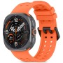 Tech-Protect Silicone Air каишка за Samsung Galaxy Watch Ultra 1 / 2 2024–2026 (47 mm) Tangarine Orange