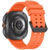Tech-Protect Silicone Air каишка за Samsung Galaxy Watch Ultra 1 / 2 2024–2026 (47 mm) Tangarine Orange