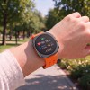Tech-Protect Silicone Air каишка за Samsung Galaxy Watch Ultra 1 / 2 2024–2026 (47 mm) Tangarine Orange