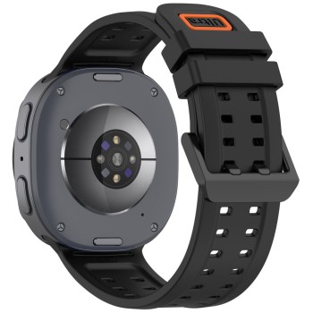 TECH-PROTECT Silicone Air каишка за Samsung Galaxy Watch 8 / 9 / Classic (40 / 44 / 46 мм) черна