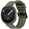 TECH-PROTECT Silicone Air каишка за Samsung Galaxy Watch 8/9/Classic (40/44/46 мм) Olive Green