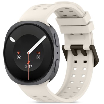 Tech-Protect Silicone Air силиконова каишка за Samsung Galaxy Watch 8 / 9 / Classic (40 / 44 / 46 мм) Starlight
