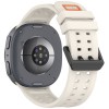 Tech-Protect Silicone Air силиконова каишка за Samsung Galaxy Watch 8 / 9 / Classic (40 / 44 / 46 мм) Starlight
