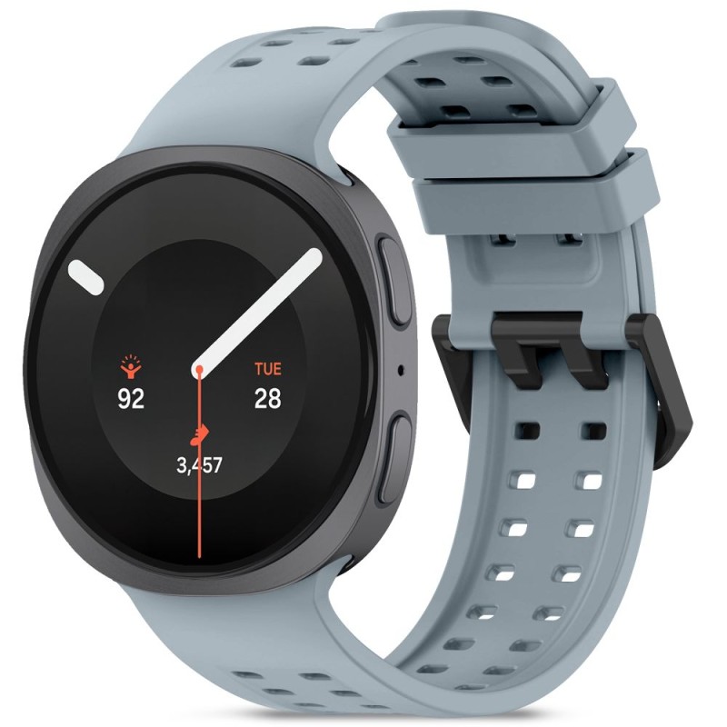 Tech-Protect Silicone Air силиконова каишка за Samsung Galaxy Watch 8 / 9 / Classic (40 / 44 / 46 мм) Mist Grey
