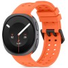 Tech-Protect Silicone Air силиконова каишка за Samsung Galaxy Watch 8 / 9 / Classic (40 / 44 / 46 мм) Tangarine Orange