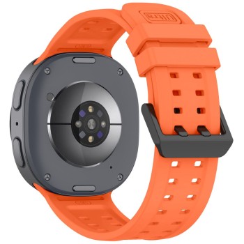 Tech-Protect Silicone Air силиконова каишка за Samsung Galaxy Watch 8 / 9 / Classic (40 / 44 / 46 мм) Tangarine Orange