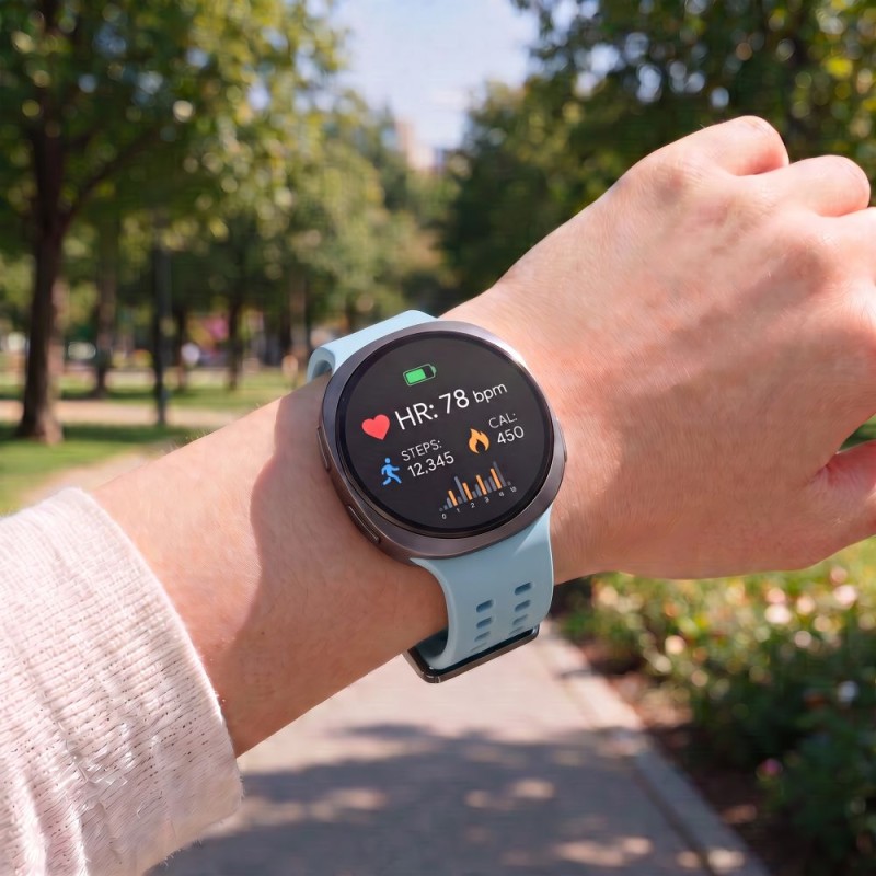TECH-PROTECT Silicone Air силиконова каишка за Samsung Galaxy Watch 8 / 9 / Classic (40 / 44 / 46 mm) Baby Blue
