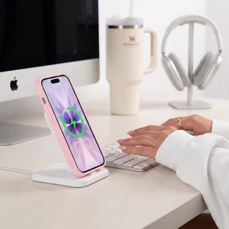 TECH-PROTECT BASICMAG MagSafe за iPhone 17 мат розов