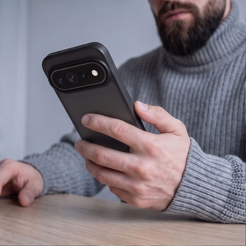 TECH-PROTECT MAGMAT за Google Pixel 9 / 9 Pro / 10 / 10 Pro / 11 / 11 Pro (Matte Black)