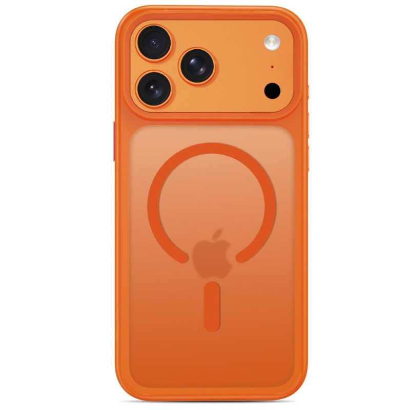 TECH-PROTECT MAGMAT Magsafe CC кейс за iPhone 17 Pro / 18 Pro мат Cosmic Orange (матов оранж)