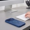 TECH-PROTECT MAGMAT Magsafe CC за iPhone 17 Pro / 18 Pro мат дълбоко синьо TECH-PROTECT MAGMAT Magsafe CC за iPhone 17 Pro / 18 Pro мат дълбоко синьо